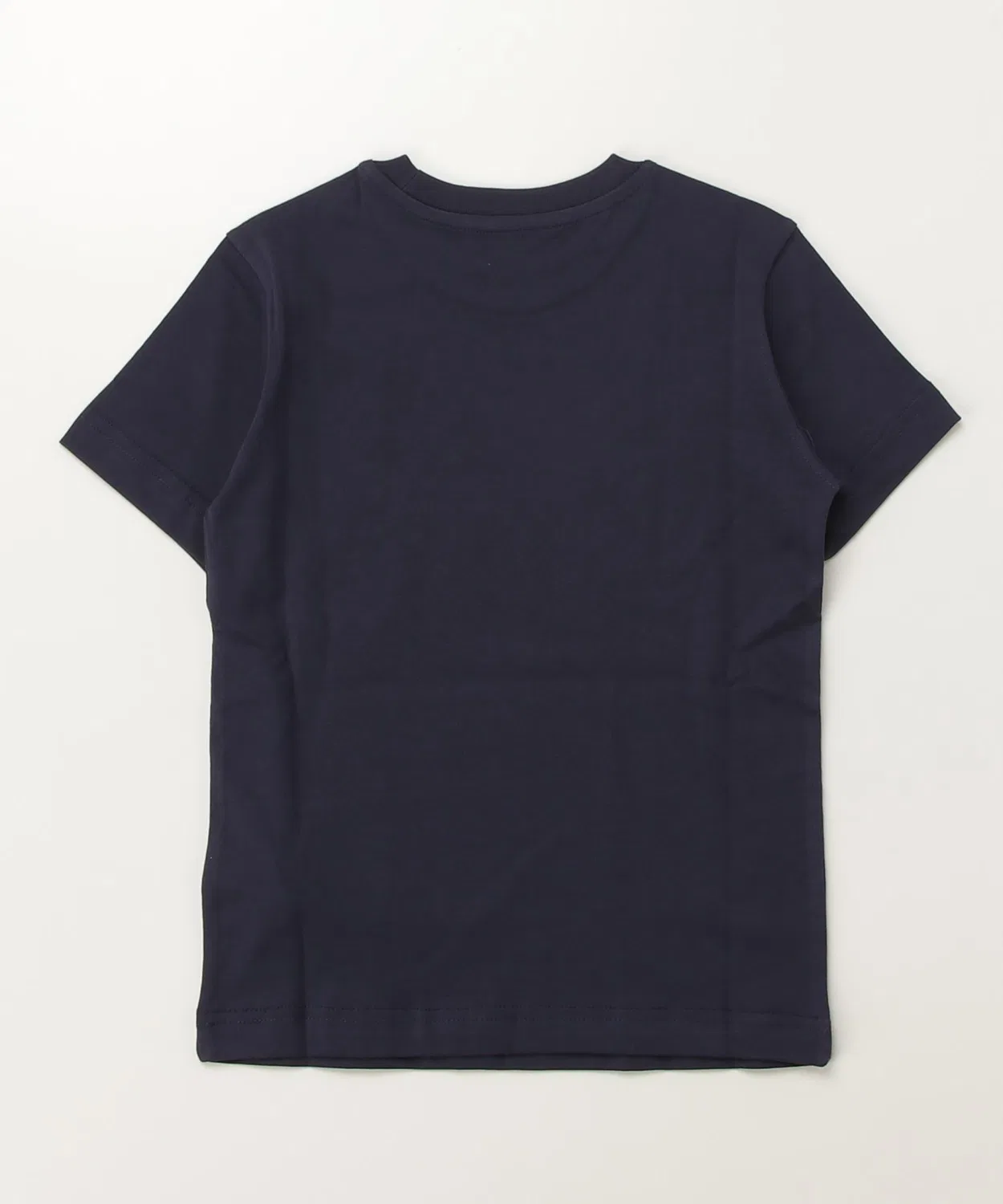 Детская футболка с коротким рукавом и принтом DIESEL KIDS, Navy — фото 2
