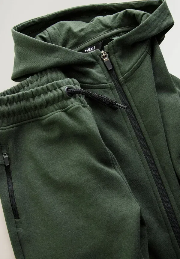 Спортивный костюм хлопковый Set Next Khaki Green, зеленый/хаки — фото 3