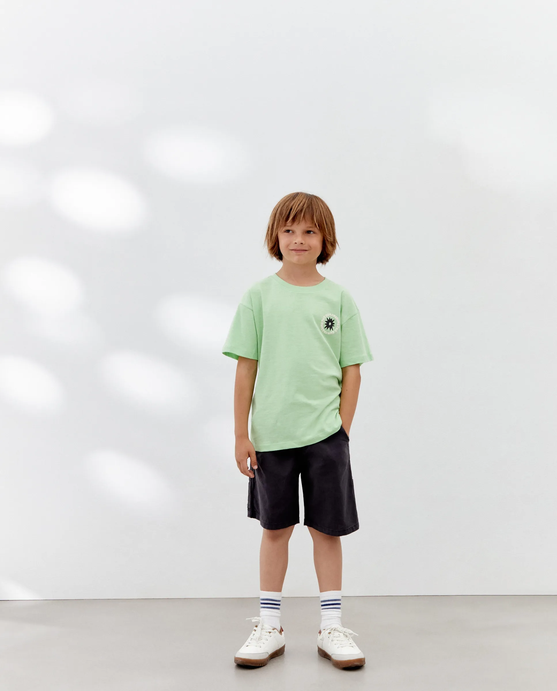 

Бермуды в деревенском стиле для мальчика Kids El Corte Inglés, антрацитовый