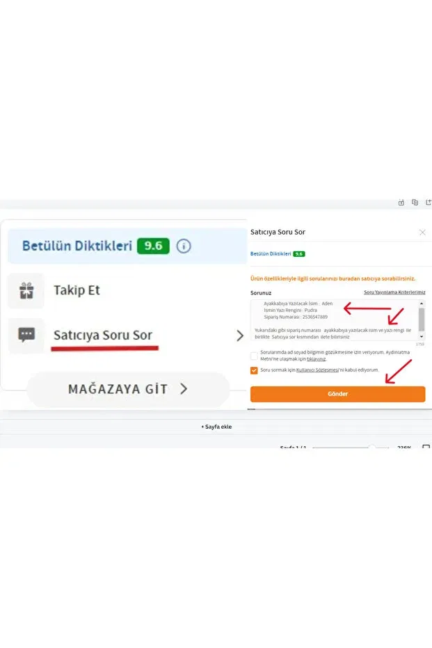 Детские мокасины для девочек из кожзама Betülün Diktikleri, Brown — фото 4
