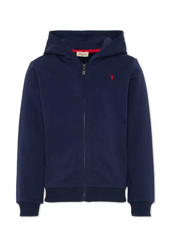 Худи принт Felpe Tru Trussardi Junior, синий