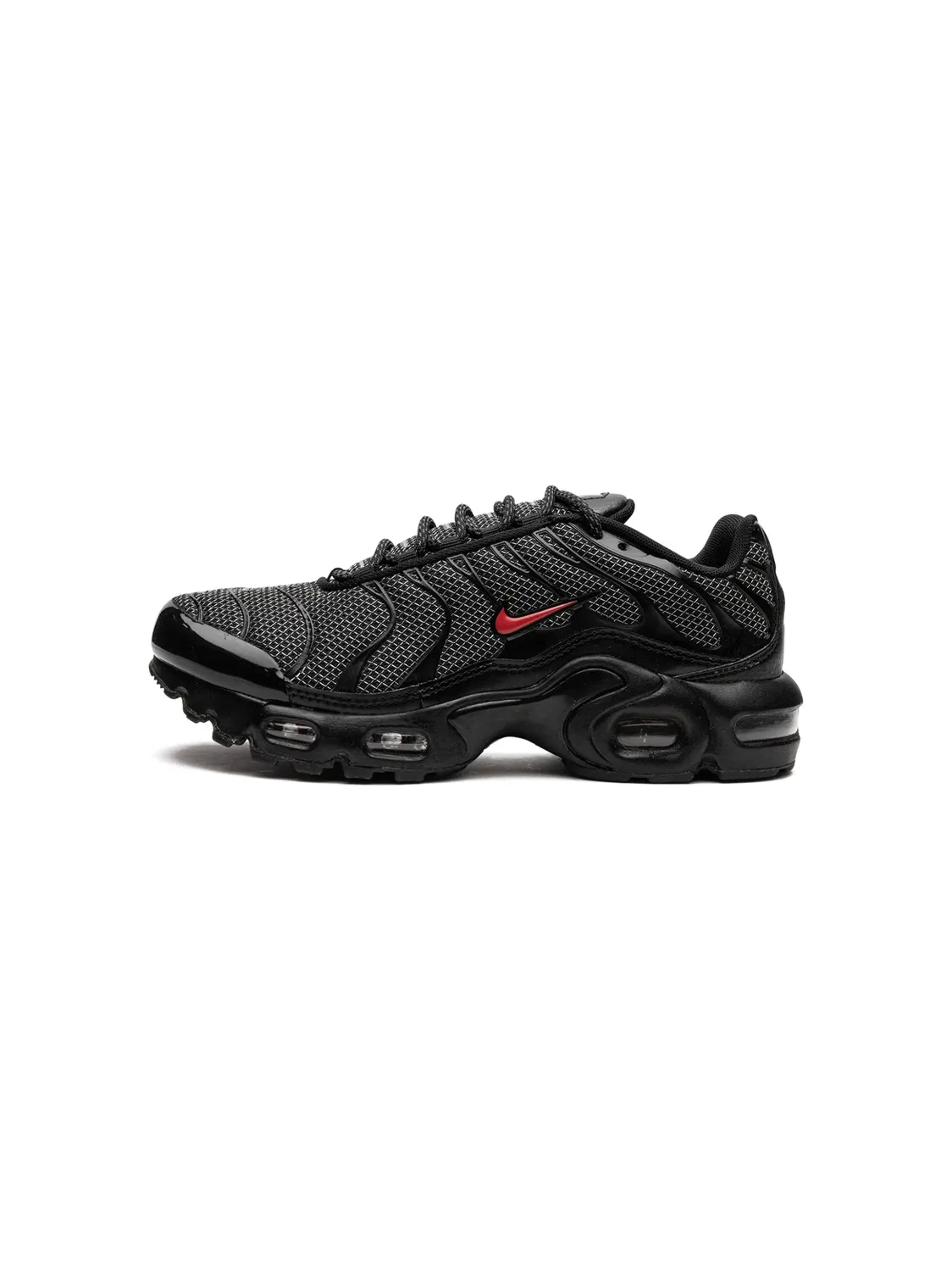 Кроссовки Air Max Plus на шнуровке Nike, черный — фото 4