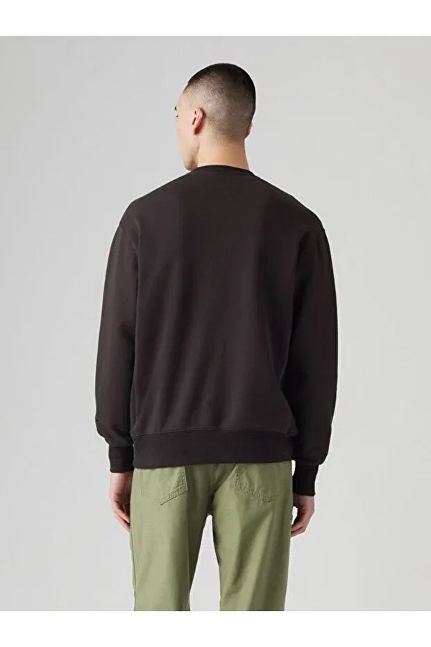 Мужские свитшот с круглым вырезом Levi'S, Black — фото 2