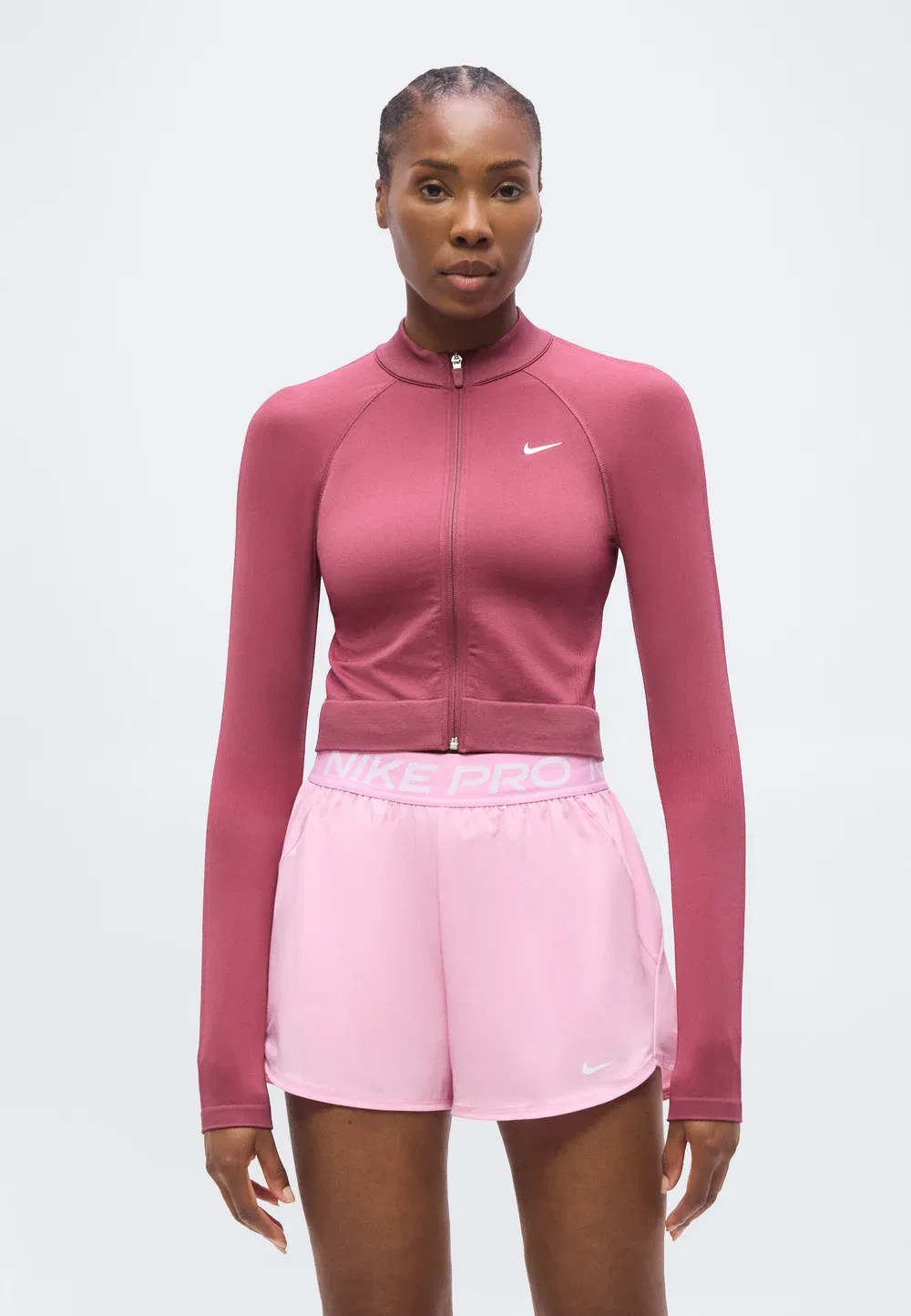 Средний слой - тренировочная куртка Nike Performance, Pink Smoke/White