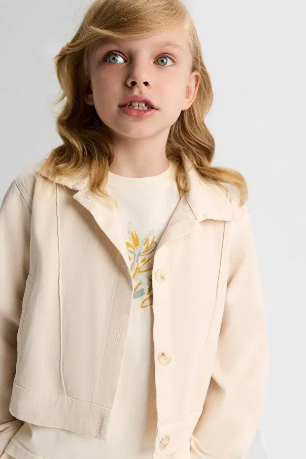 Детская куртка из овечьей шерсти nk-31509-y Nk Kids — фото 3