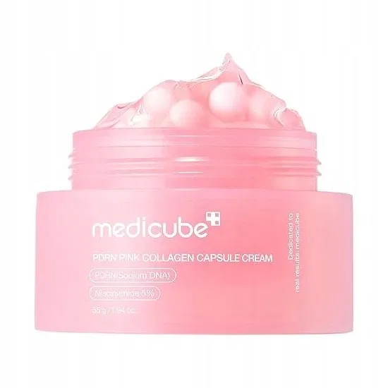 Крем для лица с коллагеном PDRN Pink Capsule Cream MEDICUBE, 50 мл