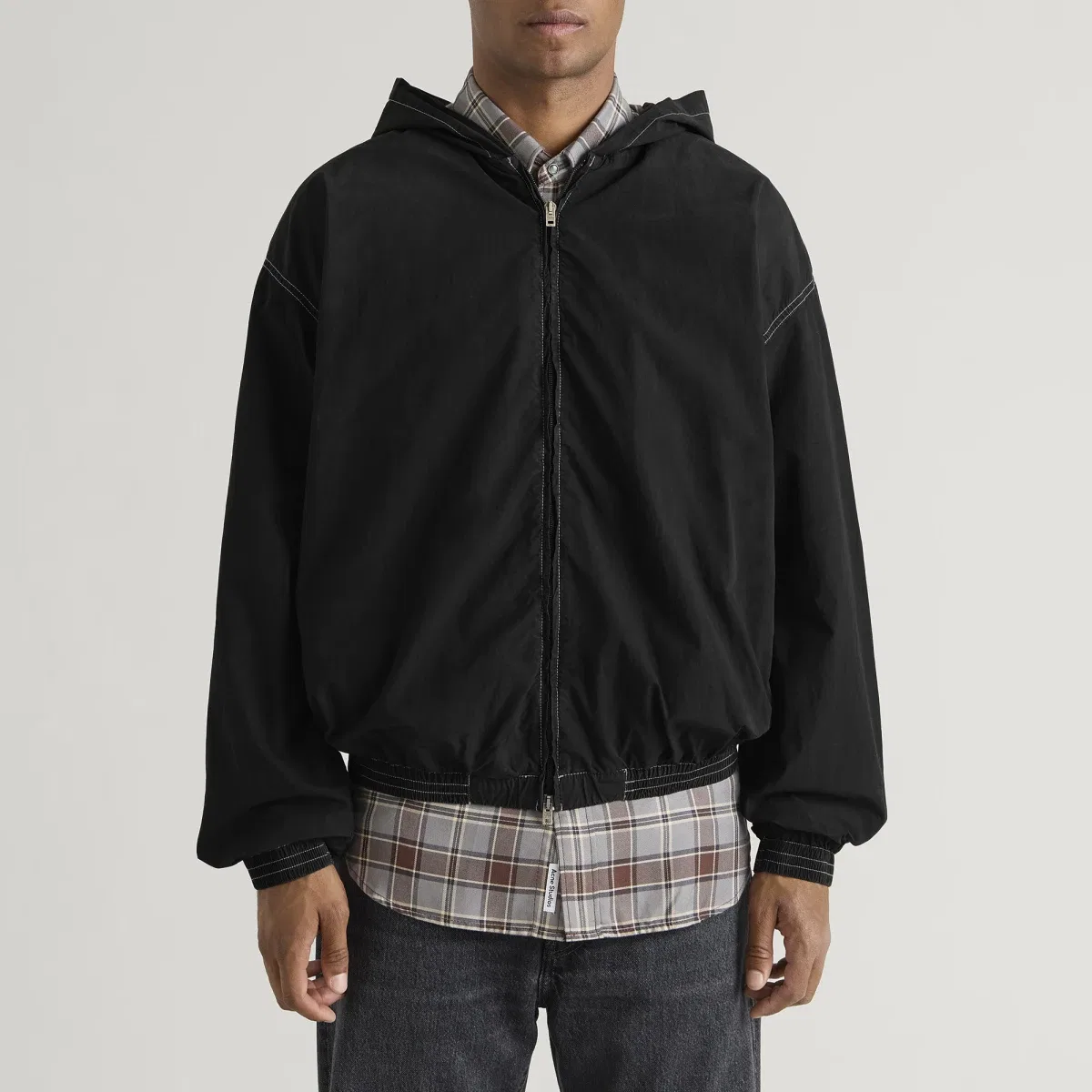 Куртка хлопковая Olandina Acne Studios, Black — фото 2