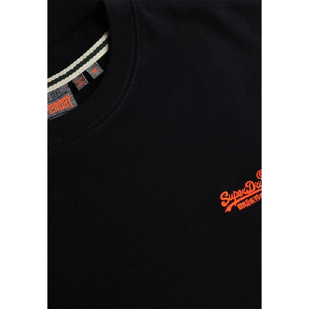 Футболка с вышивкой логотипа Superdry, черный — фото 4