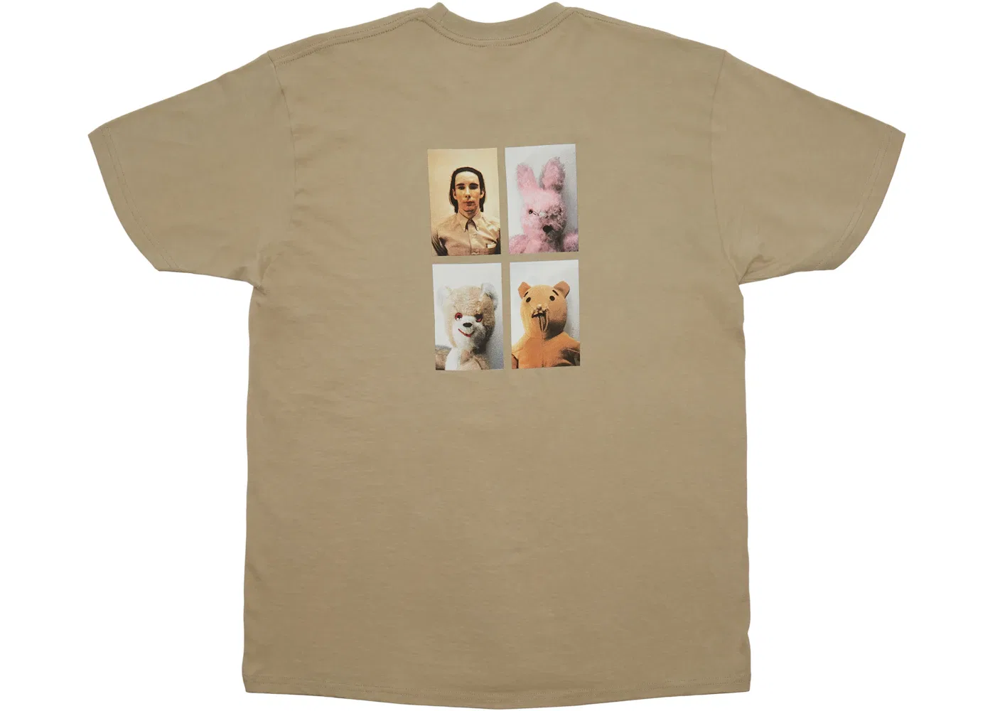 Мужская футболка с принтом Supreme Mike Kelley AhhYouth! Tee, Clay — фото 2