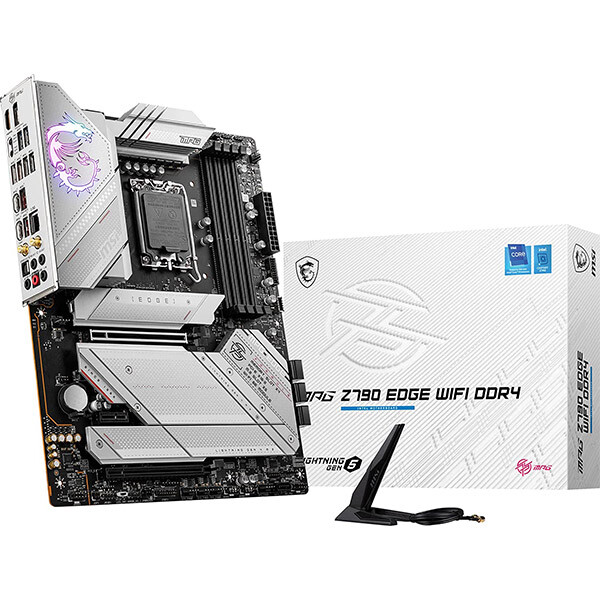 

Материнская плата MSI MPG Z790 Edge WiFi, DDR4, черный, белый
