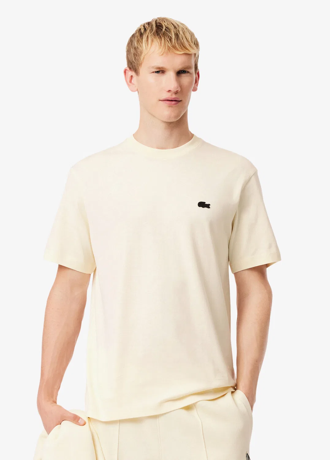 Футболка Lacoste Classic Fit, желтый — фото 3