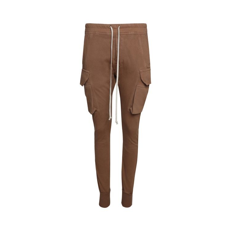 

Джоггеры Rick Owens DRKSHDW Mastodon Cut Joggers Khaki Brown, желто-коричневый