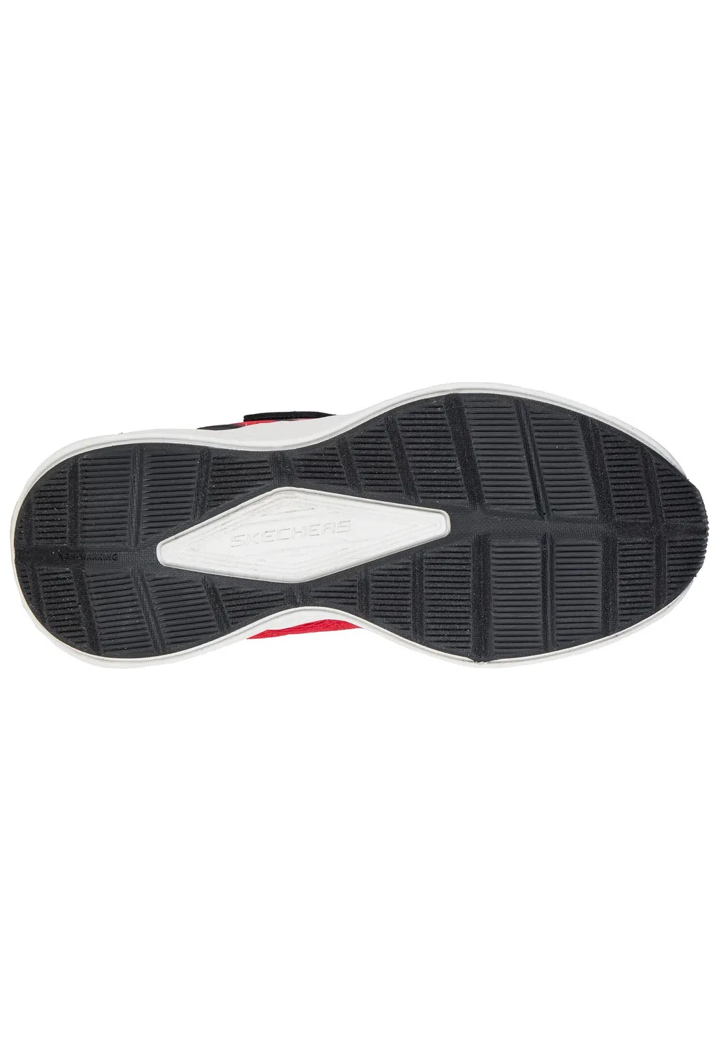 Детские кроссовки с дышащим верхом Microspec Tread Skechers, Red Black — фото 4