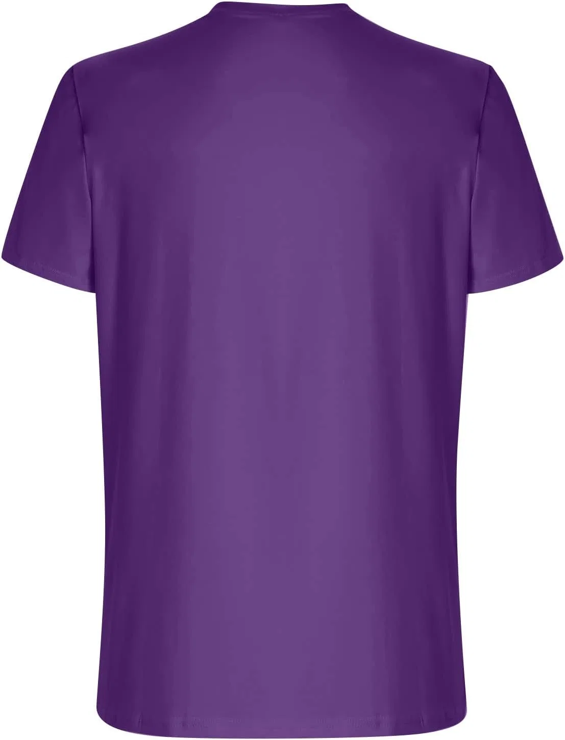 Мужская футболка с графическим принтом, короткий рукав, Purple — фото 4