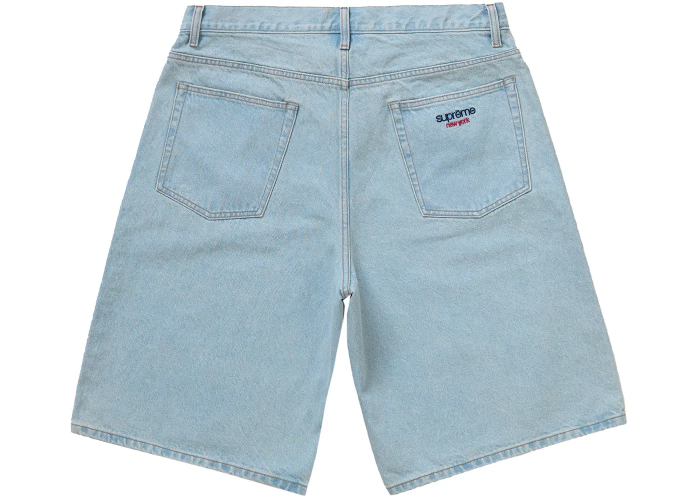 Мужские шорты свободного кроя Supreme Short, Washed Indigo — фото 2