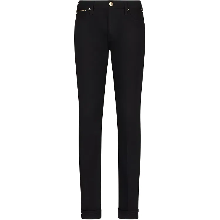 Мужские джинсы EMPORIO ARMANI Year Of The Rabbit Limited Edition SS23, Black
