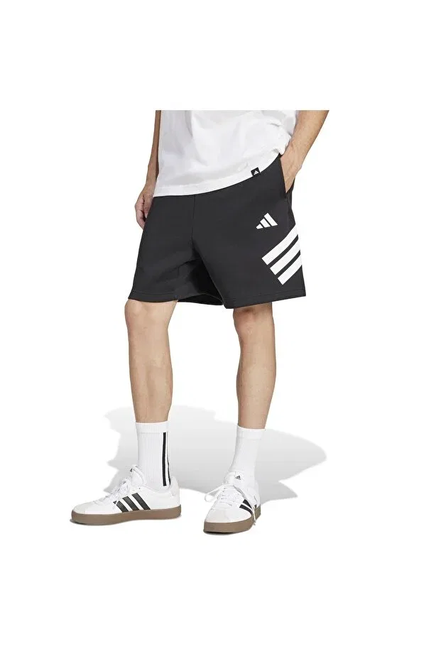 Мужские спортивные шорты с эластичным поясом Adidas, Black