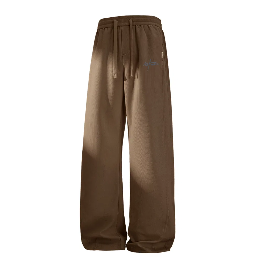 Детские брюки прямого кроя Heavyweight Scimitar Pants MINISO, Coffee