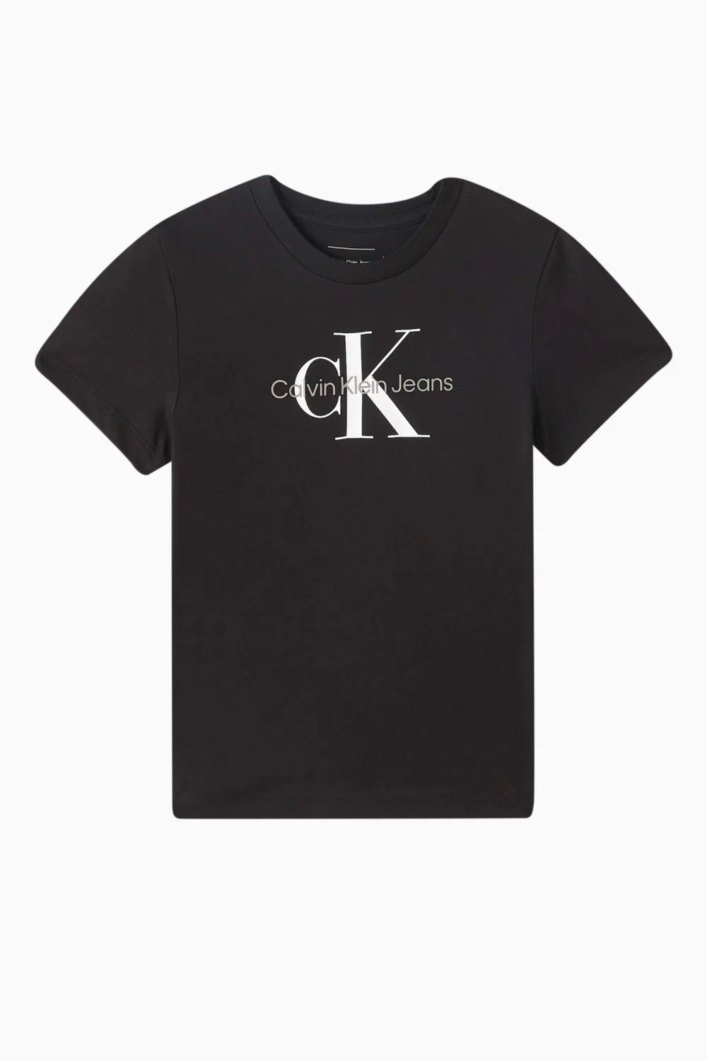 Футболка хлопковая Ck Monogram Calvin Klein, черный