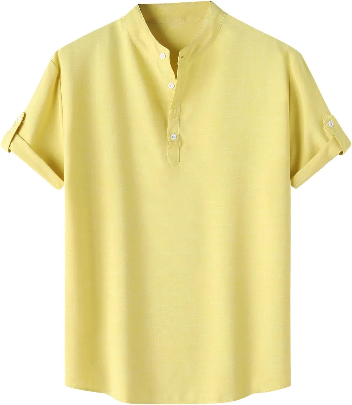 Мужская футболка свободного кроя с коротким рукавом, Yellow