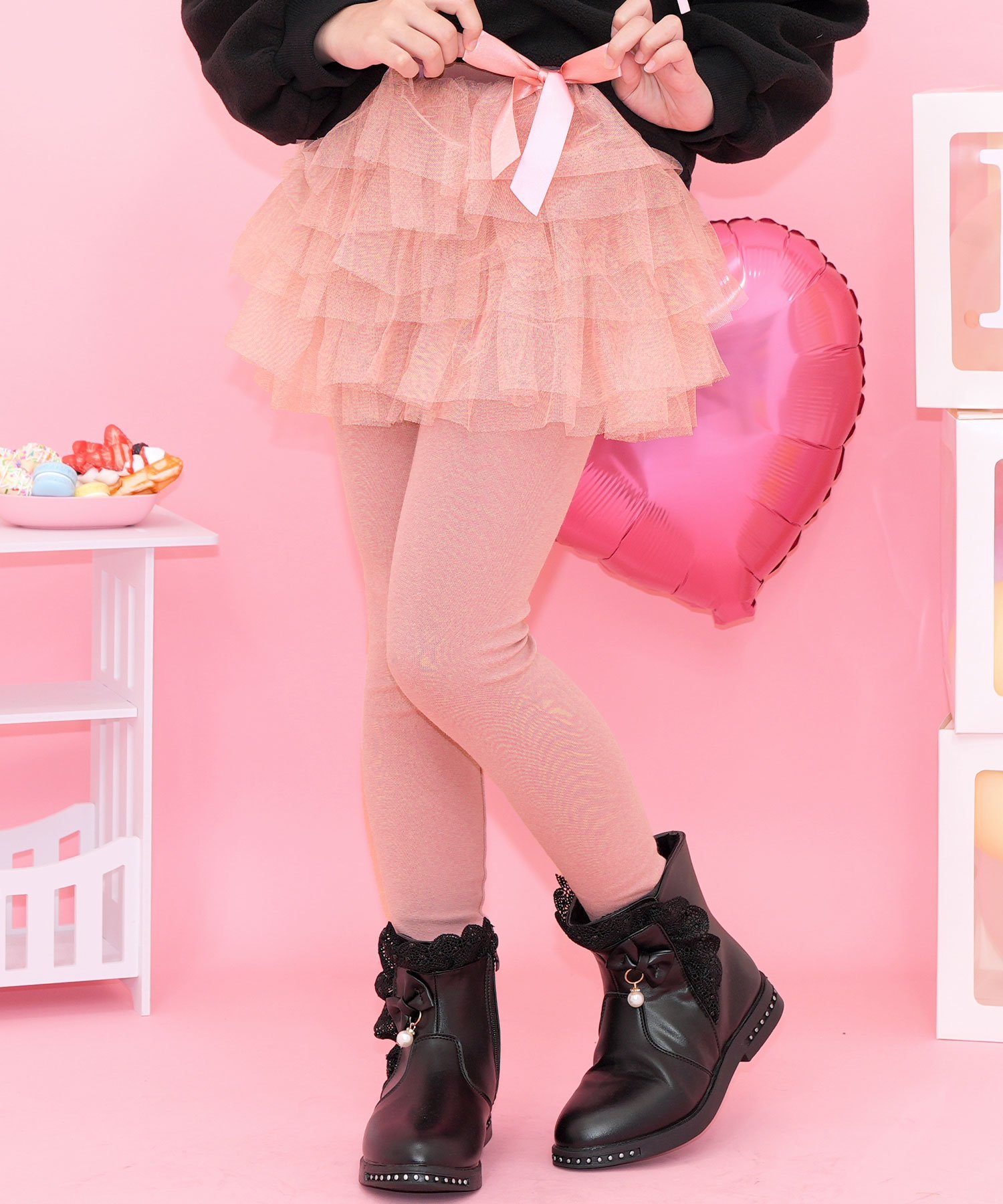 Юбки-пачки из тюля с оборками, леггинсы для девочек, пчелки Bee, All tutu pink