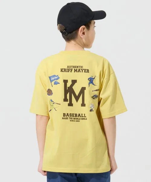 Детская футболка с длинным рукавомс принтом LOGO KRIFF MAYER Kid's Collection, Чаркоал — фото 3