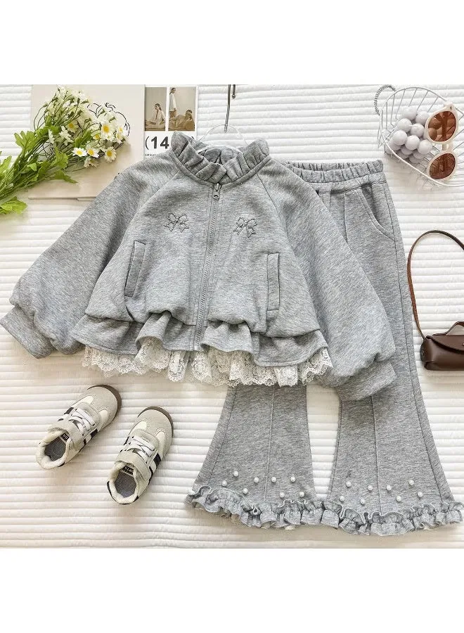 Комплект спортивный с кружевной отделкой Ayada Home