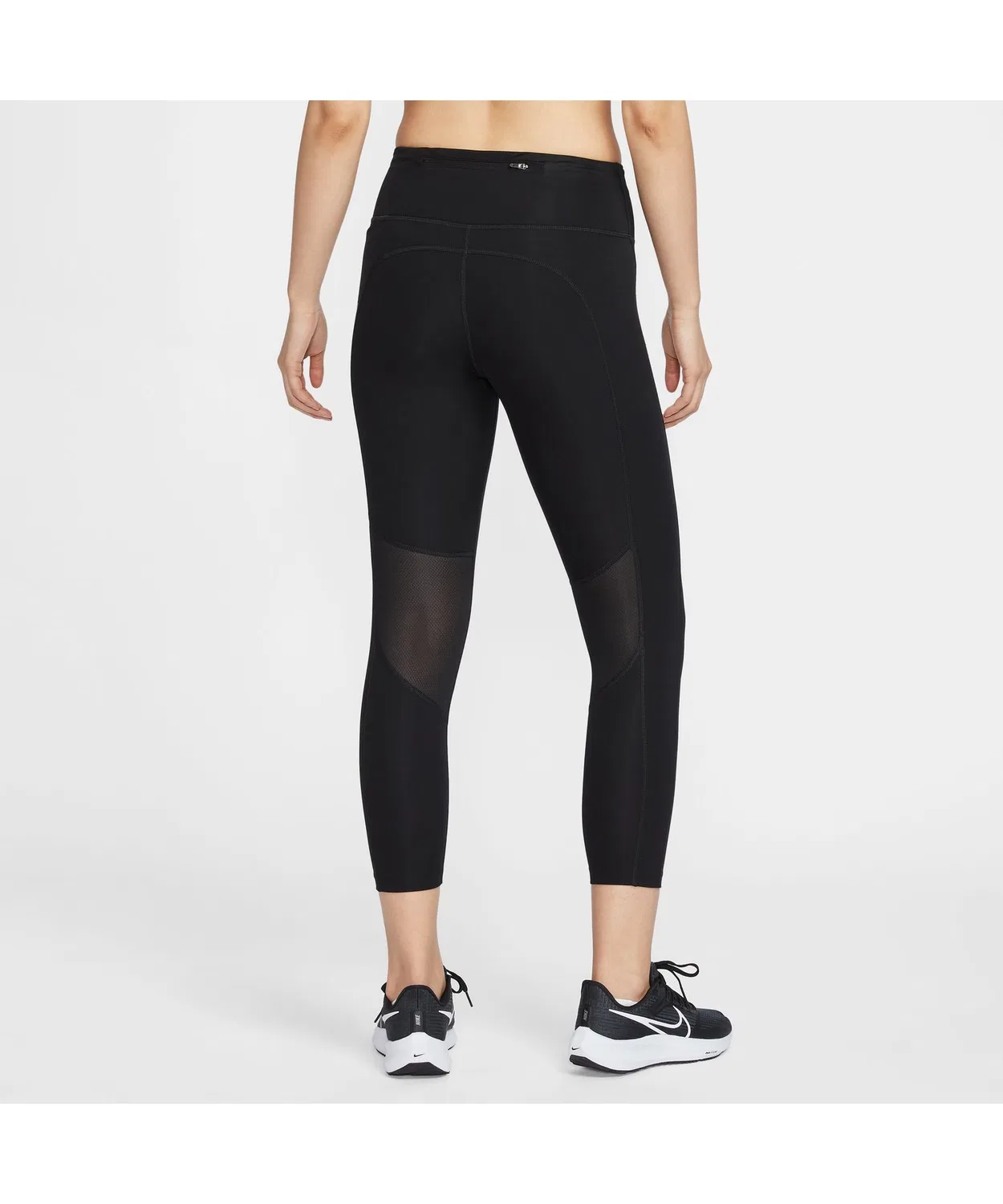 Женские лосины 7/8 Fast DF с технологией Dri-FIT, модель MR NIKE, черный — фото 2