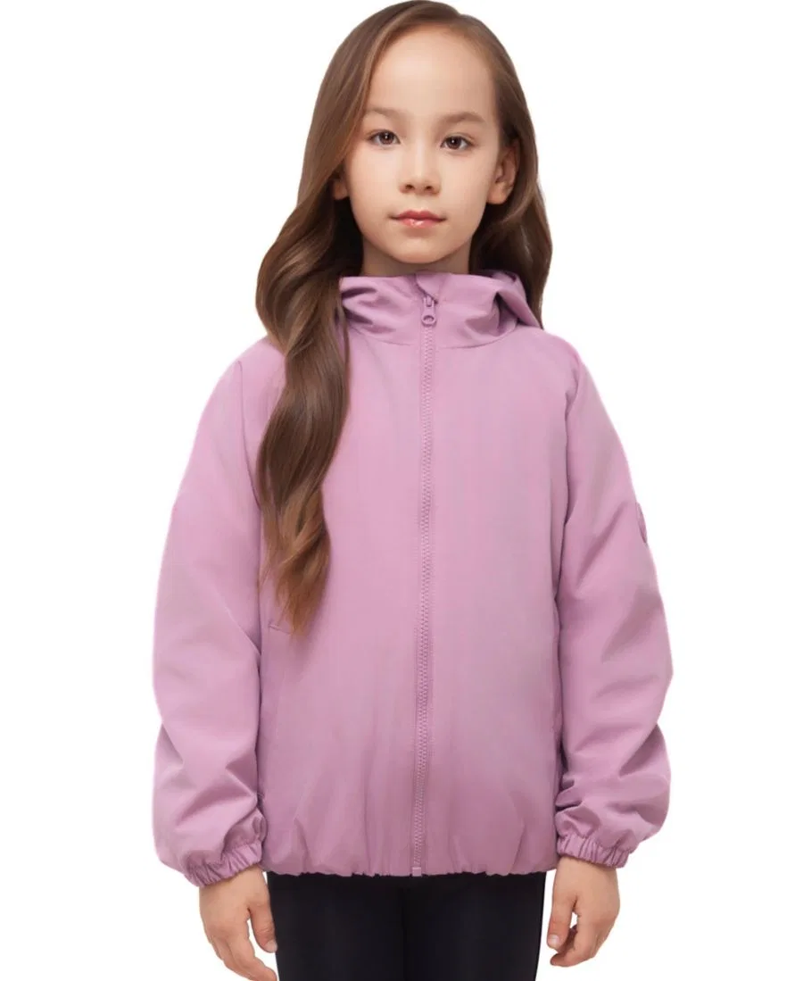 Куртка с капюшоном, на флисовой подкладке, модель Mia Bubble Hem Rokka&Rolla, Pink