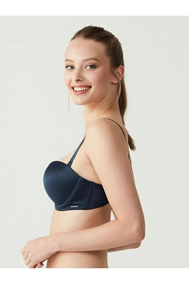 Женский бюстгальтер без бретелек U.S. Polo Assn., Navy Blue — фото 2