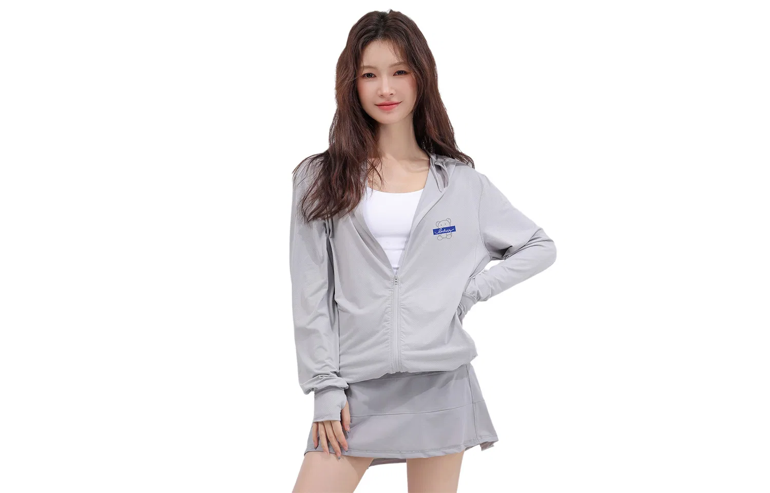 Детская солнцезащитная одежда хлопковая BALENO, Heather Gray
