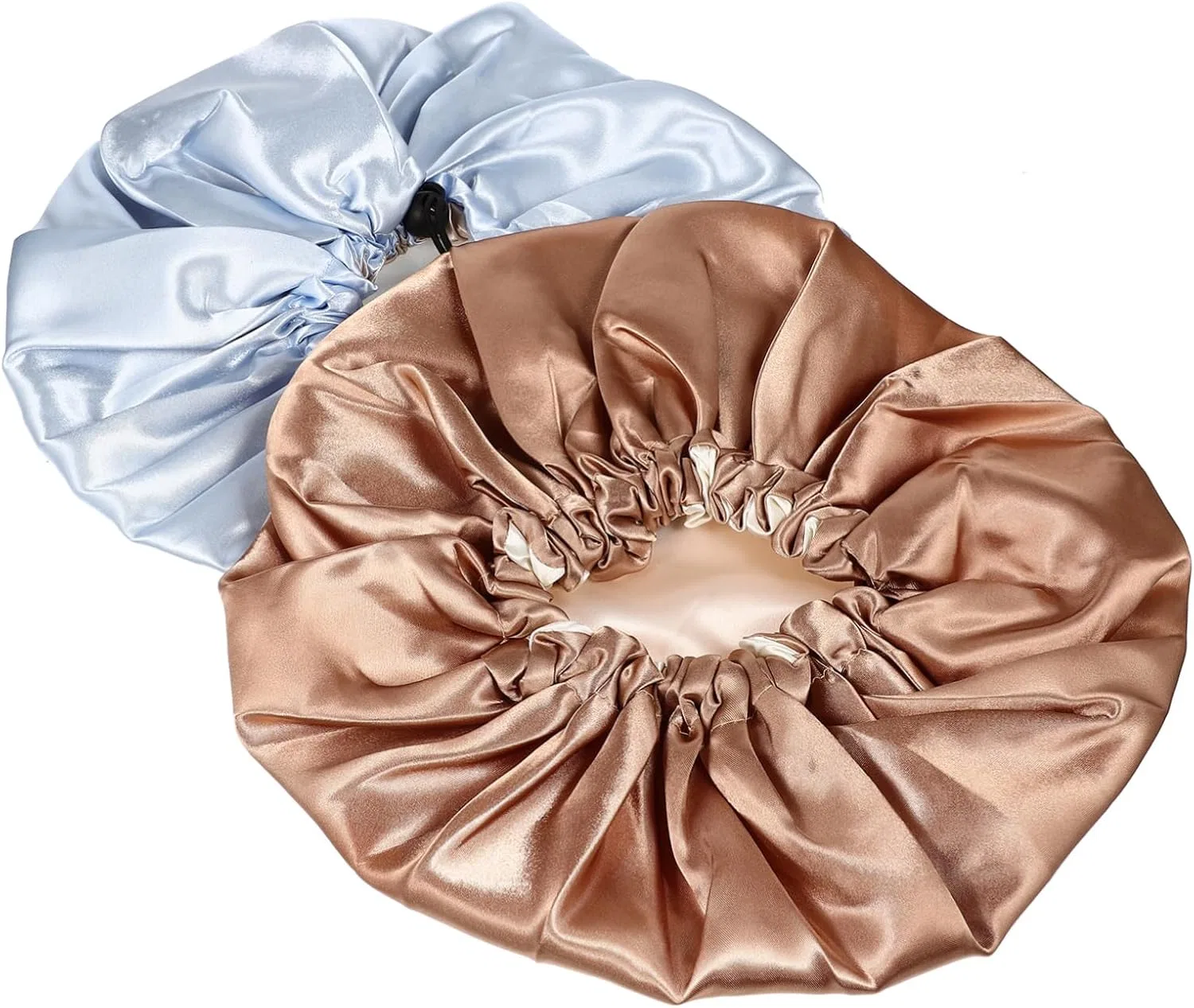 Шапочка для душаs Pack of 10, Double Layer Satin, 7LiuYueFei6, 28cm