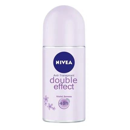 Дезодорант-антиперспирант 50 мл роликовый Nivea, Double Effect