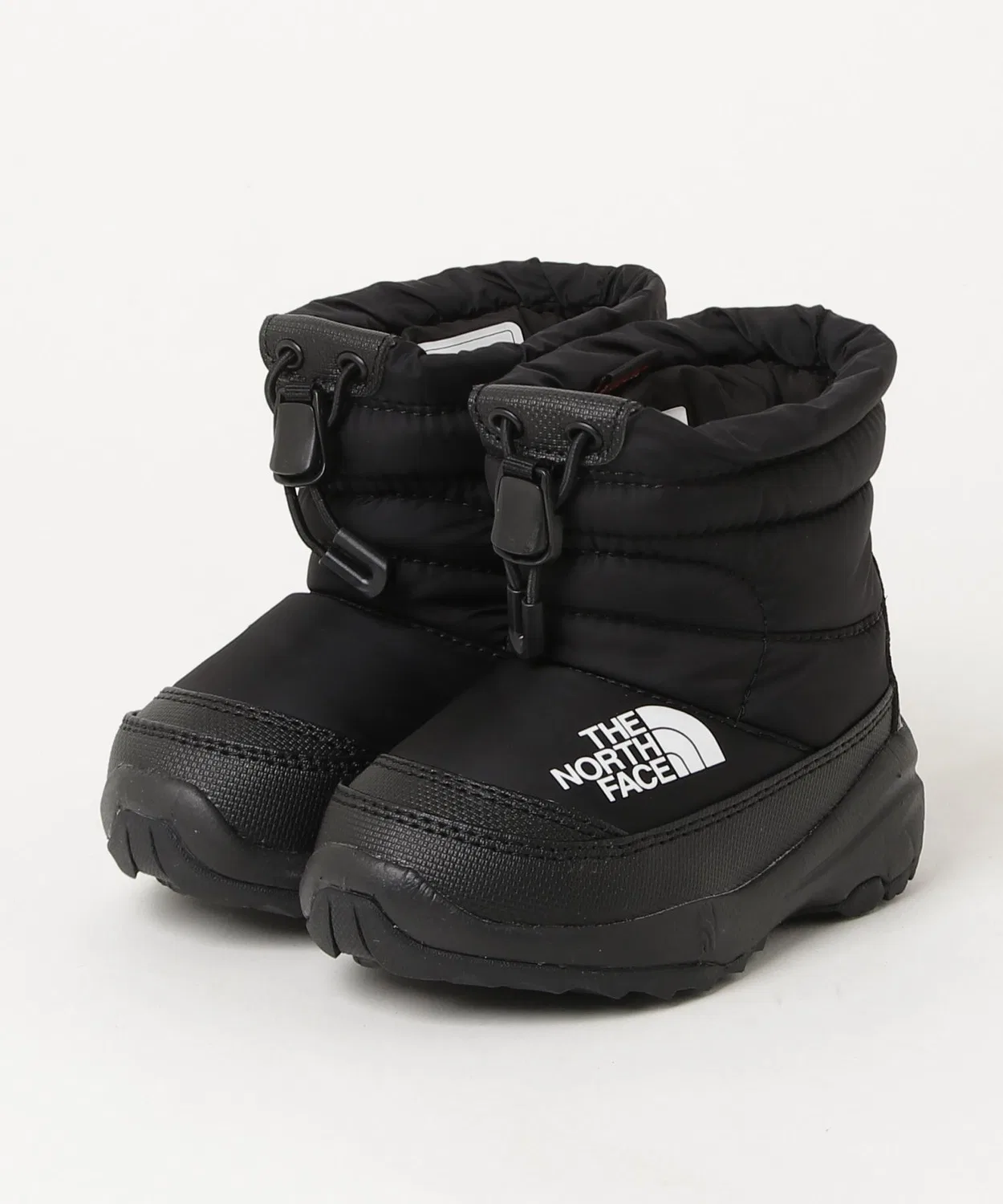Детские зимние ботинки с водоотталкивающим верхом Nuptse Bootie VII THE NORTH FACE, Black