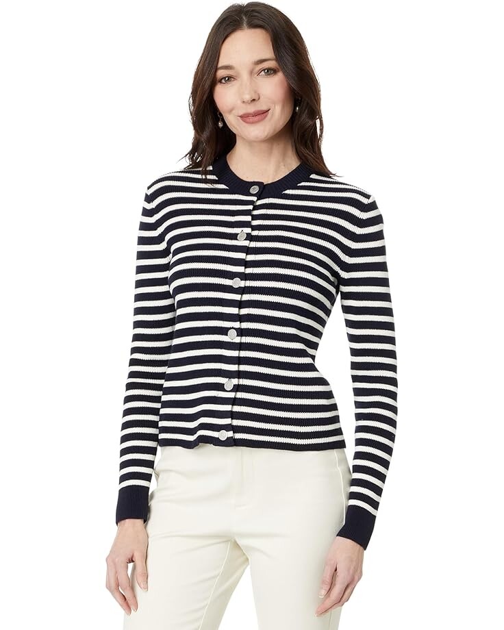 

Свитер NIC+ZOE 9 To 5 Cardigan, цвет Indigo Multi