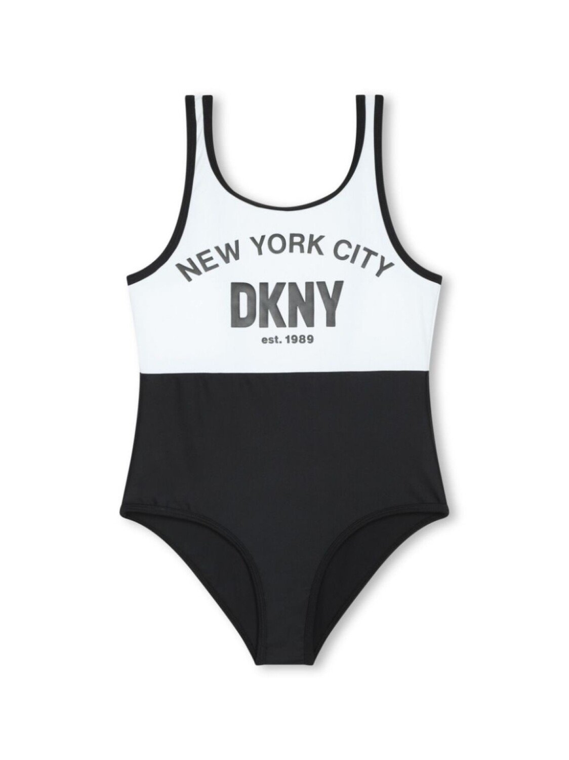 

DKNY купальник с логотипом, черный