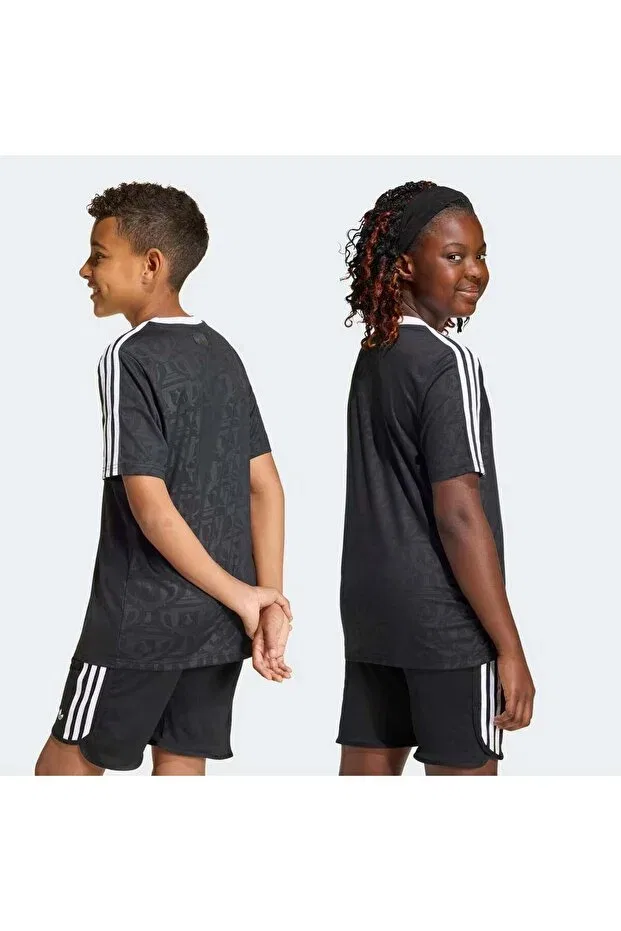 Детская футболка для девочек с принтом Disney Adidas, Black — фото 2