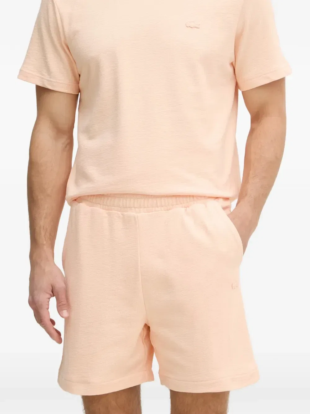 Шорты на резинке Lacoste, розовый