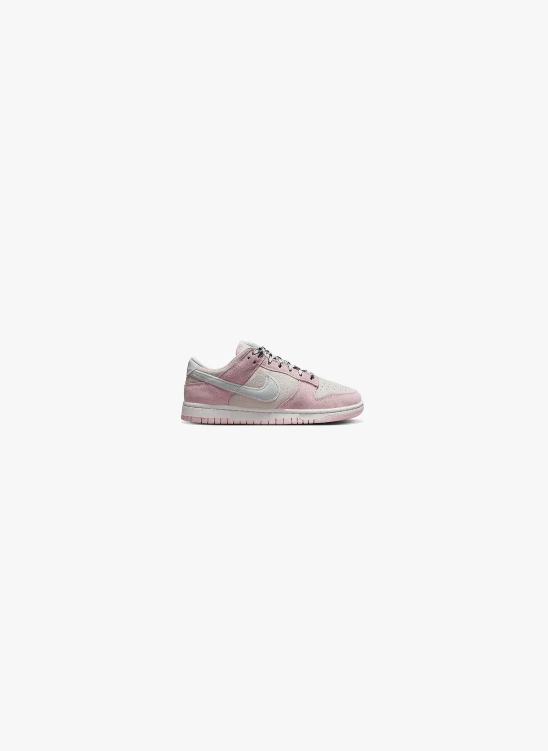 Детские кроссовки Nike Dunk Low LX, Pink Foam/Platinum — фото 3
