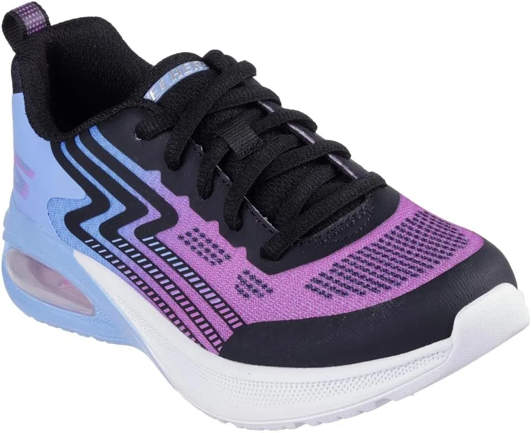 Детские кроссовки для девочек с видимой подошвой Skech-Air Skechers, Perwinkle/Multi — фото 2
