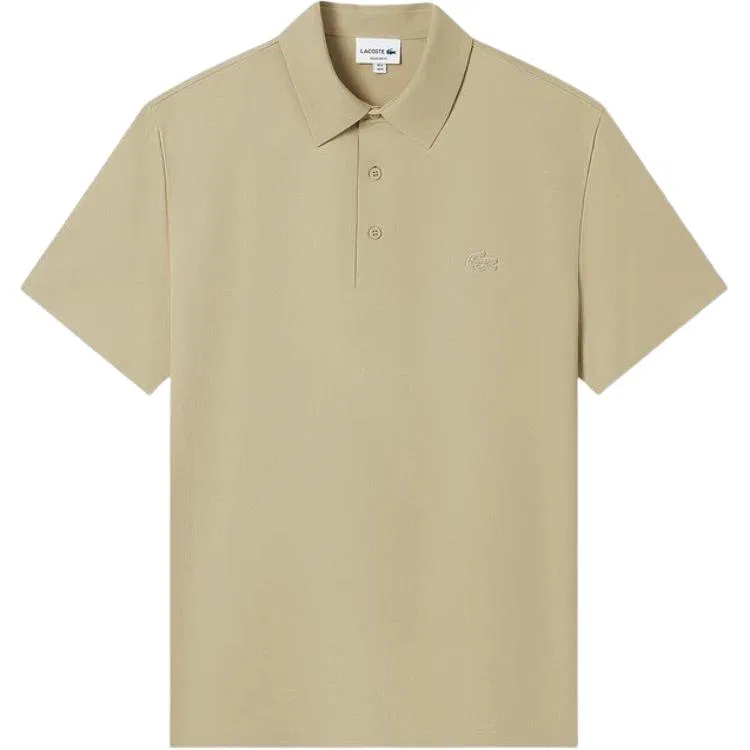Мужская футболка-поло с коротким рукавом LACOSTE, Milk Coffee