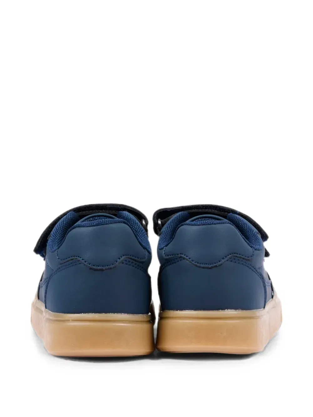 Кроссовки на липучках из кожи Tommy Hilfiger Junior, синий — фото 3