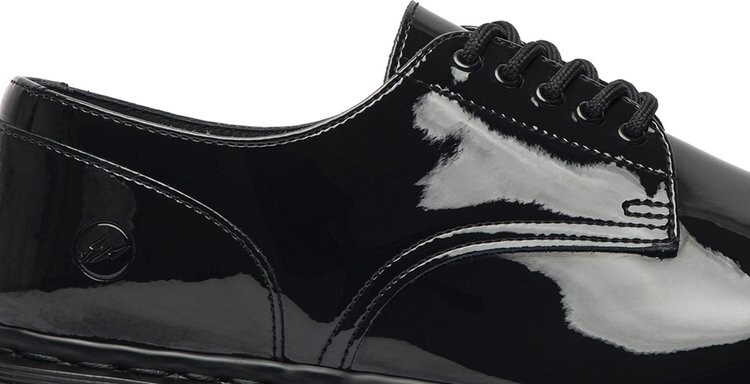Ботинки мужские Dr. Martens Fragment Design низкие лакированные, черный — фото 2