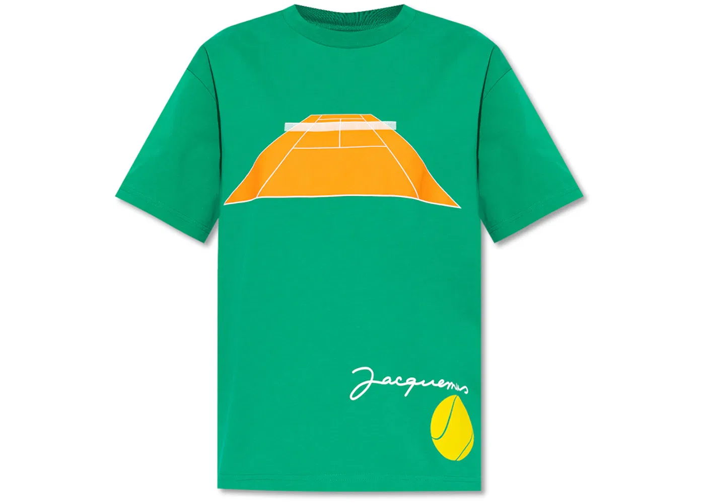 Мужская футболка с принтом T-Shirt Jacquemus, Green