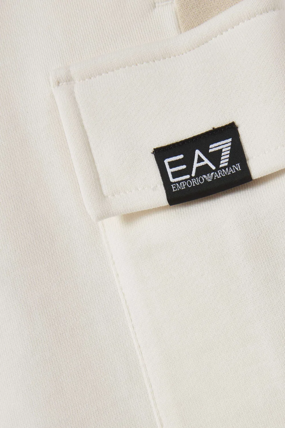 Шорты карго EA7 Emporio Armani, белый — фото 3