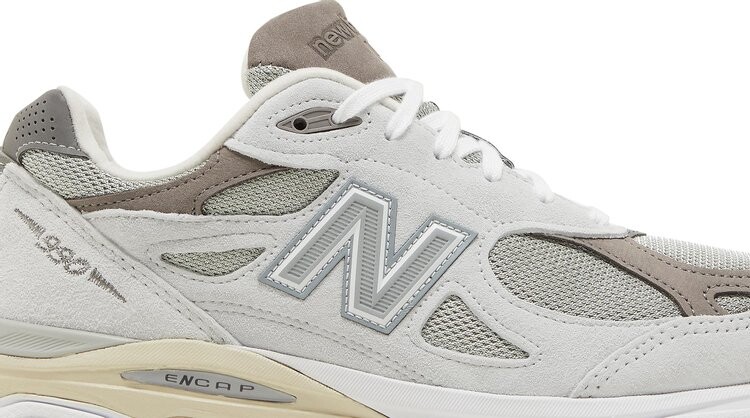 Кроссовки New Balance YCMC x 990v3 Made in USA 'Nimbus Cloud', серый — фото 3