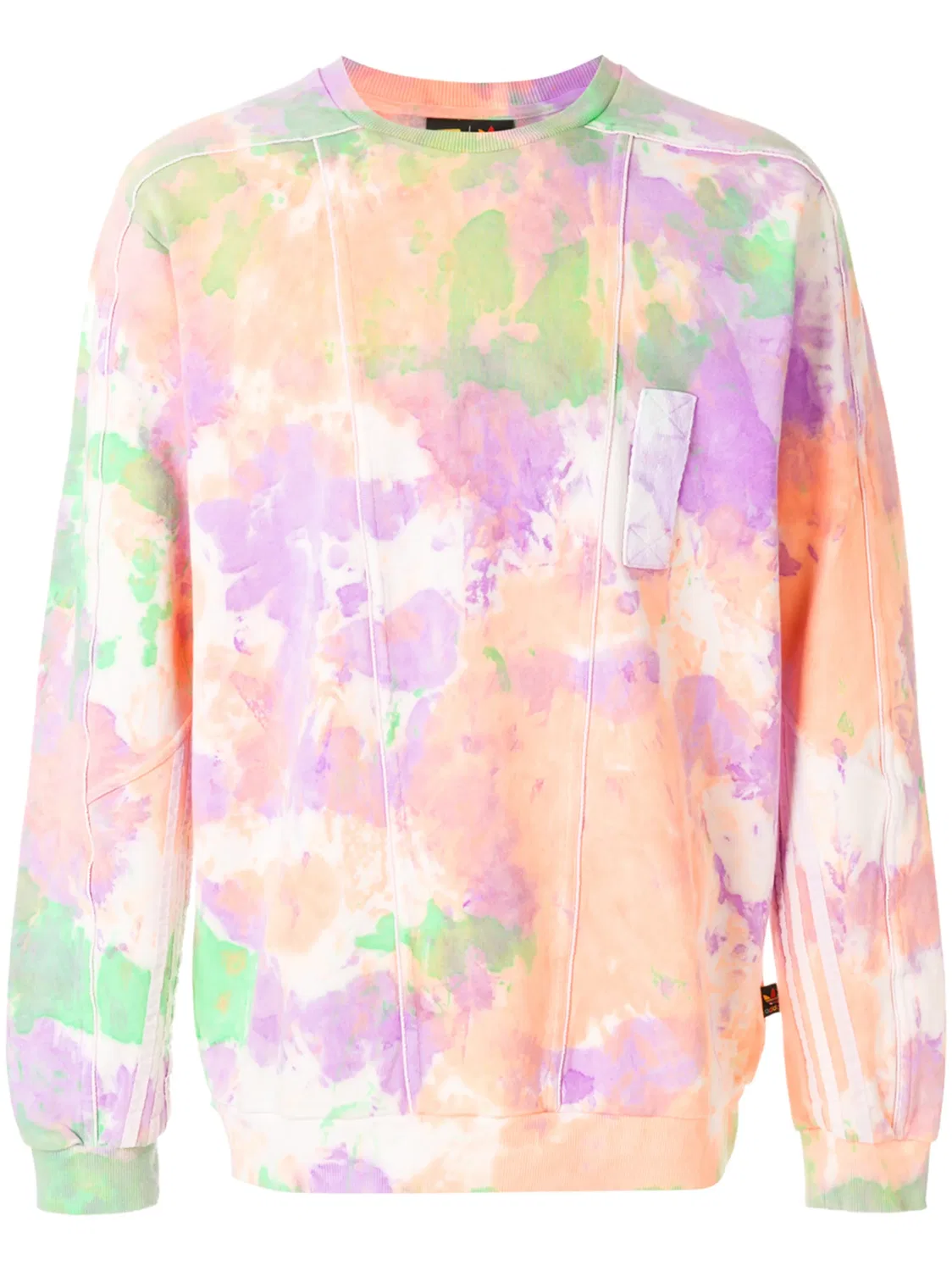 Свитшот HU Holi Adidas, многоцветный