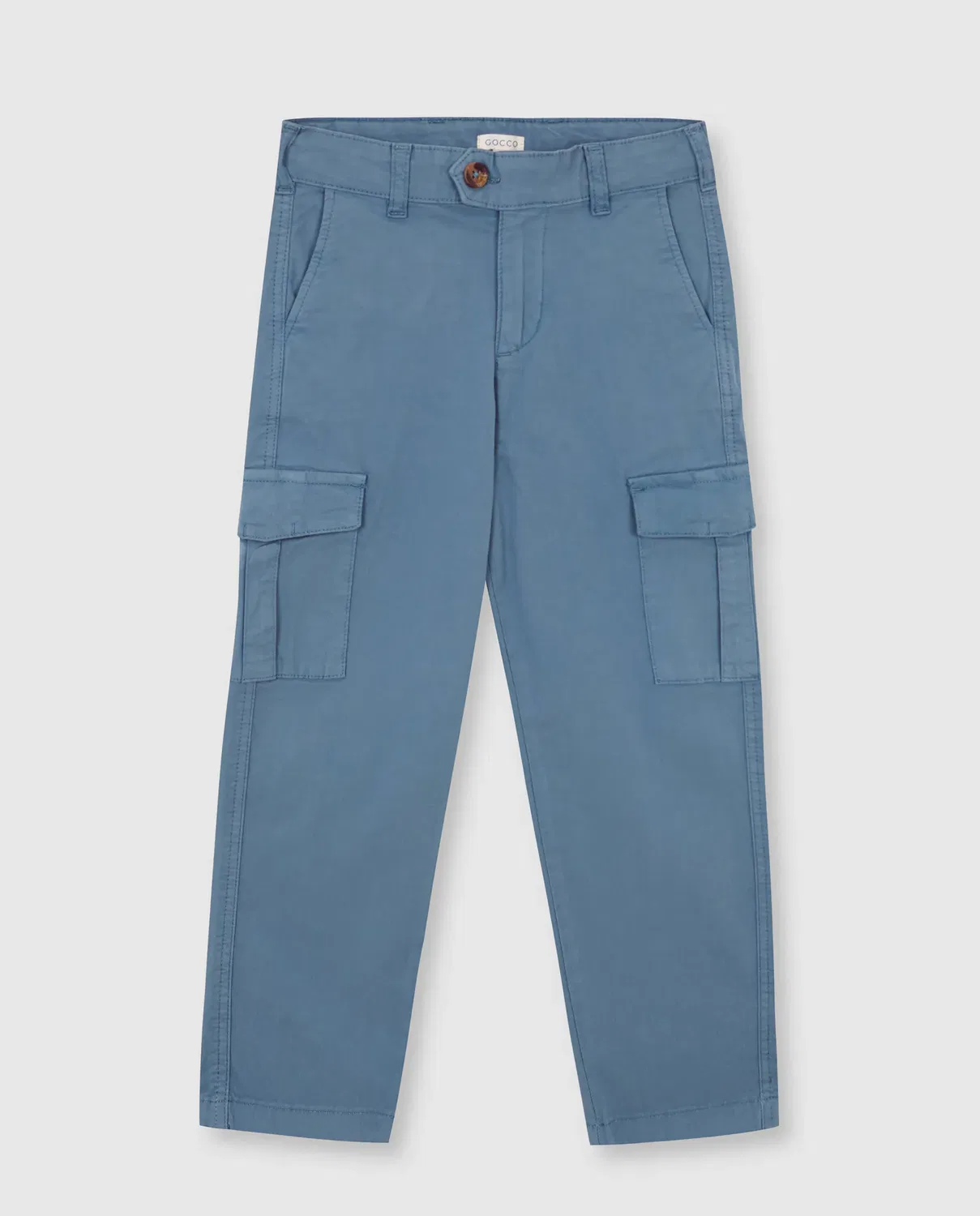 Детские брюки карго для мальчиков хлопковые Gocco, Azul Denim