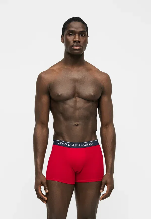 Комплект из 3 боксерских трусов Polo Ralph Lauren, красный/темно-синий — фото 4