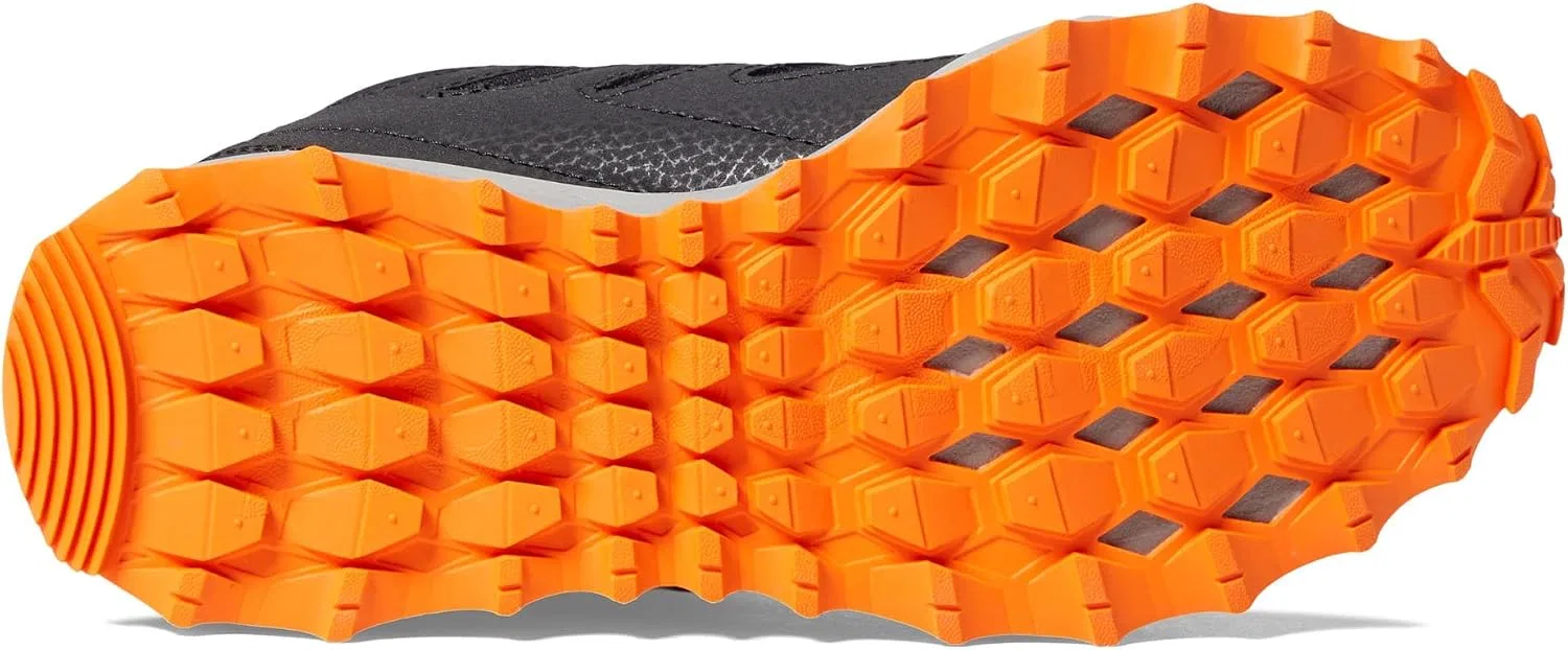 Детские кроссовки для девочек с альтернативной застежкой Cohesion Tr14 Saucony, Black/Orange — фото 3
